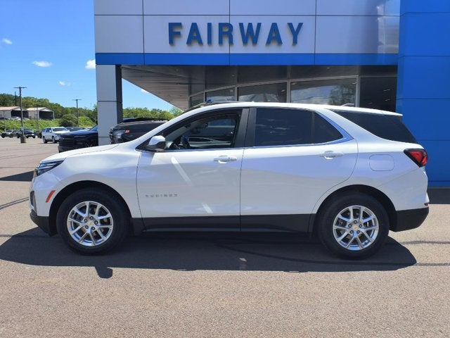 2022 Chevrolet Equinox LT in Iridescent Pearl Tricoat — front three-quarter view