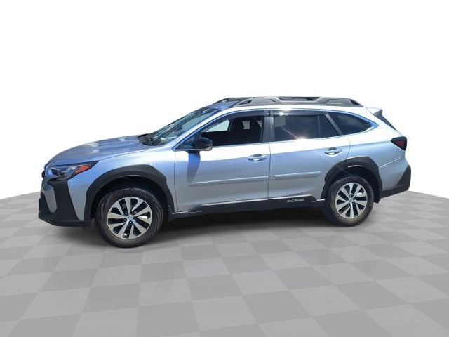 2023 Subaru Outback Premium in Silver — front three-quarter view