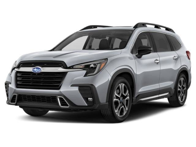 2026 Subaru ASCENT Touring 7-Passenger in Sapphire Blue Pearl — front three-quarter view