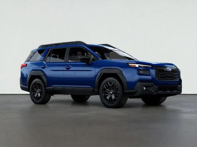 2026 Subaru OUTBACK Limited XT in Sapphire Blue Pearl — front three-quarter view